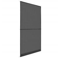 Hordeur met scharnieren 120x240 cm antraciet - thumbnail