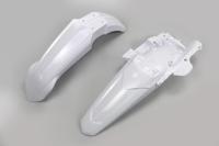 UFO PLAST spatbordset mudguard set ufo yamaha white - thumbnail