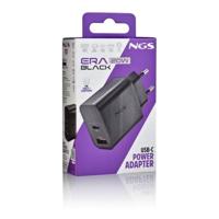 Laptop oplader NGS ERA20WBLACK 20 W Zwart - thumbnail