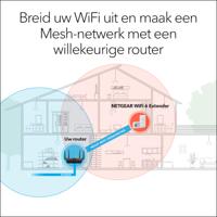 Netgear AX1800 4-Stream Mesh Extender (EAX15) mesh access point - thumbnail