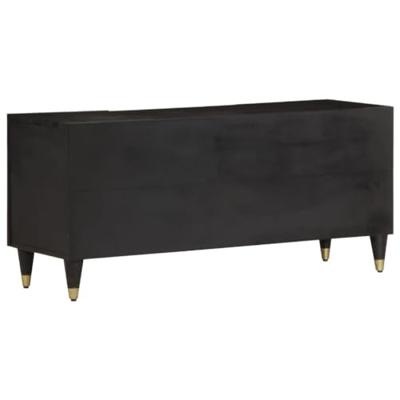 Tv-meubel 105x33x46cm massief mangohout
