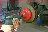 KS Tools 100.5070 Wielnaafslijper-set Ø 160 mm, binnen-Ø 75 mm, 4-delig - thumbnail