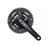Shimano Altus FC-M371 Crankstel 175 mm 44-32-22T - Zwart - thumbnail