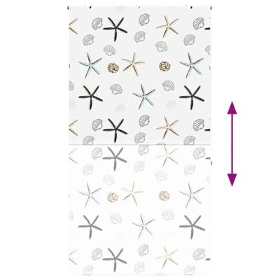 Doucherolgordijn 120x240 cm stofbreedte 116 cm