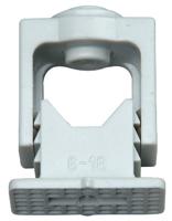 Kopp 341704089 ISO-klem 341704089 Bundel-Ø (bereik) 6 tot 16 mm Hersluitbaar Grijs 10 stuk(s) - thumbnail