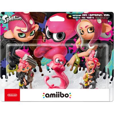 Amiibo Splatoon Octoling 3-Pack