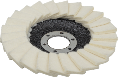 Wolfcraft lamellenschijf | met vilt | ø115 x 22mm | 1 stuk - 8424099