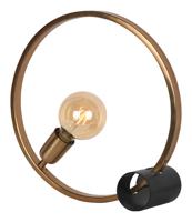 LABEL51 Tafellamp Ring - Antiek goud - Metaal - Tafellamp - thumbnail