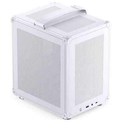 Jonsbo C6 Mini-tower Behuizing, PC-behuizing, Gaming-behuizing Wit