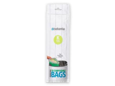 Brabantia afvalzak k compost 10l 10zakke Brabantia afvalzak k compost 10l 10zakke