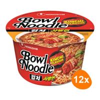 Nongshim - Instant Bowl Noedels Shin Kimchi - 12 Stuks - thumbnail