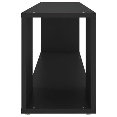 Tv-meubel 100x24x32 cm spaanplaat zwart