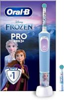 Elektrische tandenborstel Oral-B Frozen Zwart Multicolour (2 Onderdelen) (2 Stuks) - thumbnail