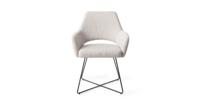 Jesper Home Eetkamerstoel 'Yanai' Cross Black, kleur Pigeon - thumbnail