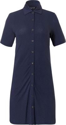 Donkerblauw doorknoopnachthemd Pastunette Donkerblauw doorknoopnachthemd Pastunette