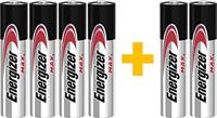 Energizer Max AAA batterij (potlood) Alkaline 1.5 V 6 stuk(s) - thumbnail