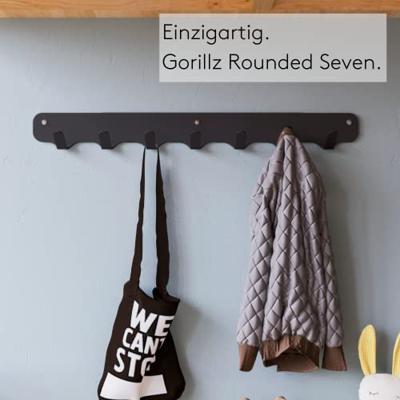 Gorillz Rounded Seven Wandkapstok 7 Kapstok Haken