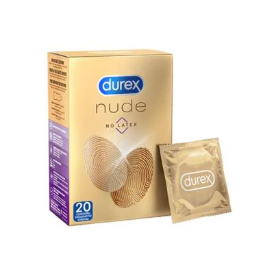 Durex Nude - Latexvrij Condooms voor huid-op-huid gevoel
