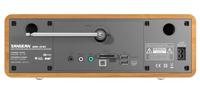 Sangean DDR-47 BT Radio DAB+, VHF (FM) AUX, CD, SD, USB Hout - thumbnail