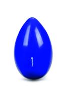 Hondenspeeltje Funny Eggy blauw 16x16x25 cm - thumbnail