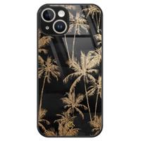 iPhone 14 glazen hardcase - Palmbomen - thumbnail