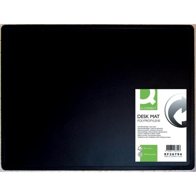 Q-CONNECT onderlegger, ft 53 x 40 cm, zwart