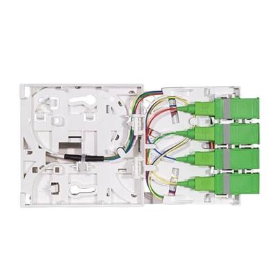 LogiLink FB4SC20 Glasvezel Optische vezel Aansluitkabel 20 m Wit Singlemode OS2 LogiLink FB4SC20 Glasvezel Optische vezel Aansluitkabel 20 m Wit Singlemode OS2