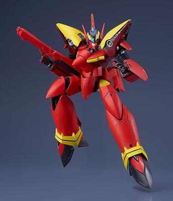 The Super Dimension Fortress Macross PLAMAX Plastic Model Kit 1/72 VF-19 Custom Fire Valkyrie (Basara Nekki Unit) 22 cm