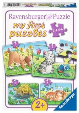 Ravensburger - schattige huisdieren puzzel 4in1