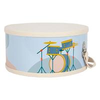 Small Foot houten trommel groovy beats met stokken, 3dlg. - thumbnail