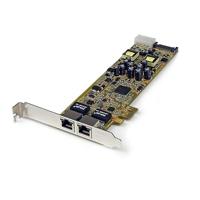 .com Dubbele Poort PCI Express Gigabit Ethernet Netwerkkaart Adapter - 2 Poort PCIe NIC 10100100 Server Adapter met PoE PSE - Netwerkadapter - PCIe - Gigabit Ethernet x 2 - thumbnail