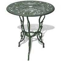3-delige Bistroset gietaluminium groen - thumbnail