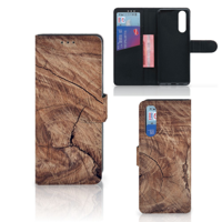 Sony Xperia 5 Book Style Case Tree Trunk - thumbnail