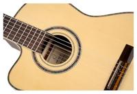 Ortega Family Series Pro RCE141NT-L Guitar E/A linkshandige klassieke gitaar met gigbag - thumbnail