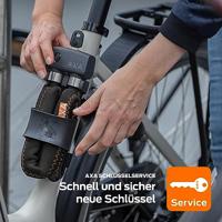 AXA Foldable 600 Vouwslot 95cm 6 mm - Zwart - thumbnail