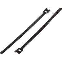 Basetech 98001c378 Klittenband kabelbinder Om te bundelen Haak- en lusdeel (l x b) 200 mm x 7 mm Zwart 1 stuk(s) - thumbnail