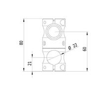 Picotronic Lasermodule Lijn Blauw 15 mW LD450-15-24(20x135)-M12 - thumbnail