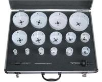 Promat/Tecwerk Gatenzagenset | 17-delig 19-114 mm | snijdiepte 38 mm bimetaal - 4000814647 - thumbnail