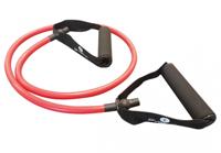 Sveltus weerstandsband in verpakking rood sterk 130 cm - thumbnail