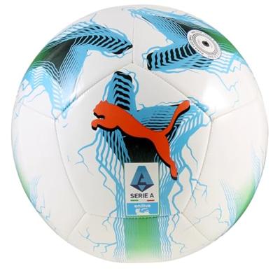 PUMA Orbita Serie A MS Voetbal Maat 5 2025-2026 Wit Blauw Groen PUMA Orbita Serie A MS Voetbal Maat 5 2025-2026 Wit Blauw Groen