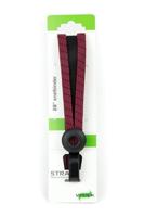 Widek B.V. Widek triobinder eye met haak 24+2x12mm zwart/bordeaux - thumbnail