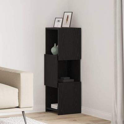 Hoekkast Wit 30,5x30x95cm Bewerkt hout Hoekkast Wit 30,5x30x95cm Bewerkt hout