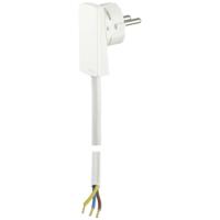 EVOline 1512 0015 1300 Aansluitkabel Stroom Wit 1.5 m - thumbnail