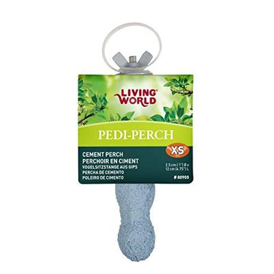 Living World stenen zitstok met klem - thumbnail