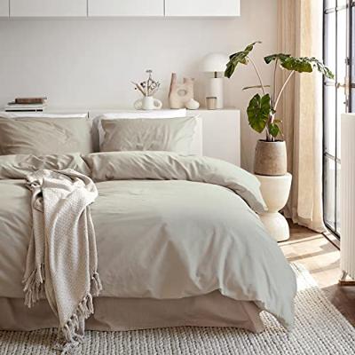 Cinderella Dekbedovertrekset weekend katoen light sand 240x200/220 Cinderella Dekbedovertrekset weekend katoen light sand 240x200/220