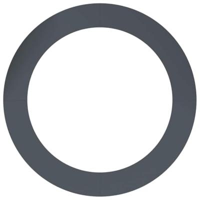 VidaXL Geschikt voor platte boomring antraciet ø90 / 120 cm staal