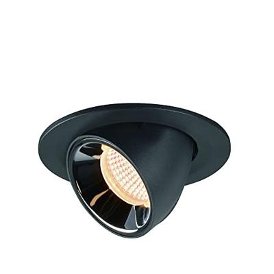 SLV 1005875 NUMINOS GIMBLE S LED-inbouwlamp LED vast ingebouwd Zwart SLV 1005875 NUMINOS GIMBLE S LED-inbouwlamp LED vast ingebouwd Zwart