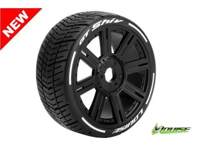 Louise GT-SHIV - MFT Soft banden op zwarte spaakvelgen voor 1/8 buggy Louise GT-SHIV - MFT Soft banden op zwarte spaakvelgen voor 1/8 buggy