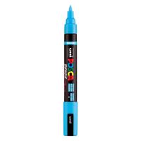 Uni Posca paintmarker PC-5BR, 1 - 4 mm, penseel punt, lichtblauw - thumbnail