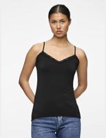 Dames hemd kant - Lace singlet kate - Kanten dames onderhemd - Microfiber singlet - thumbnail